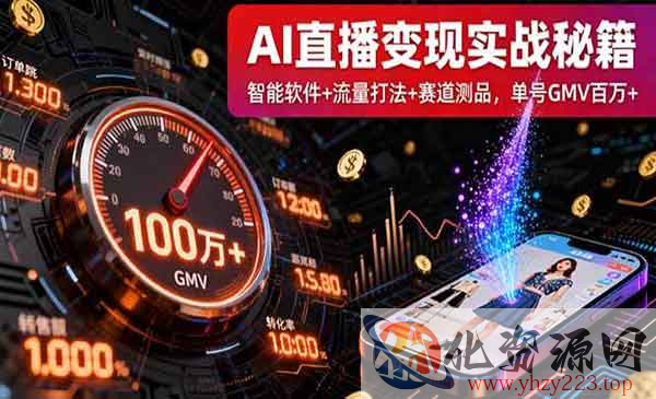 AI直播变现实战_wwz