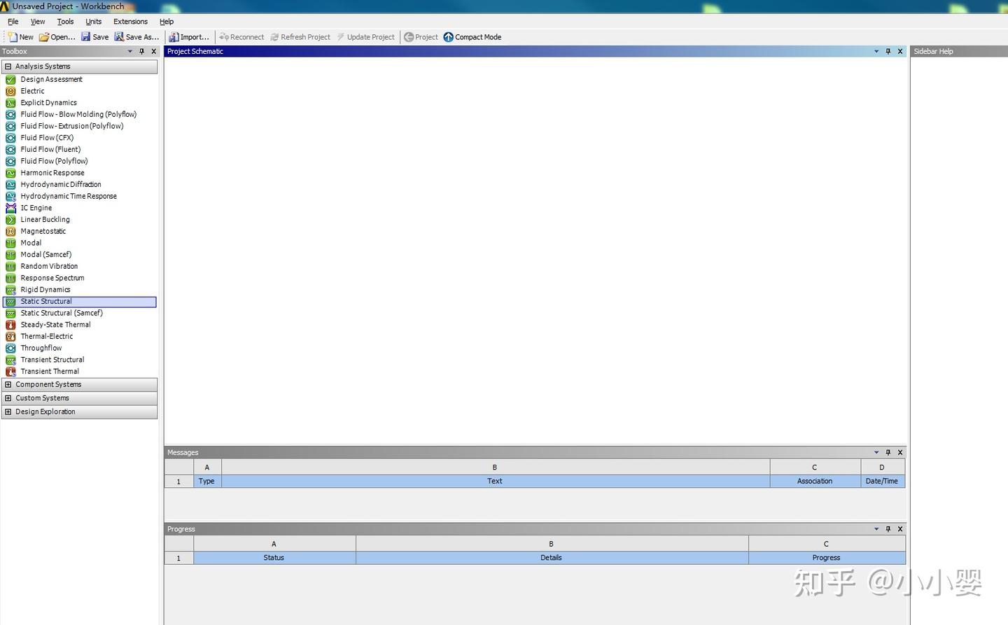 ANSYS workbench保姆级界面简单案例操作 - 知乎