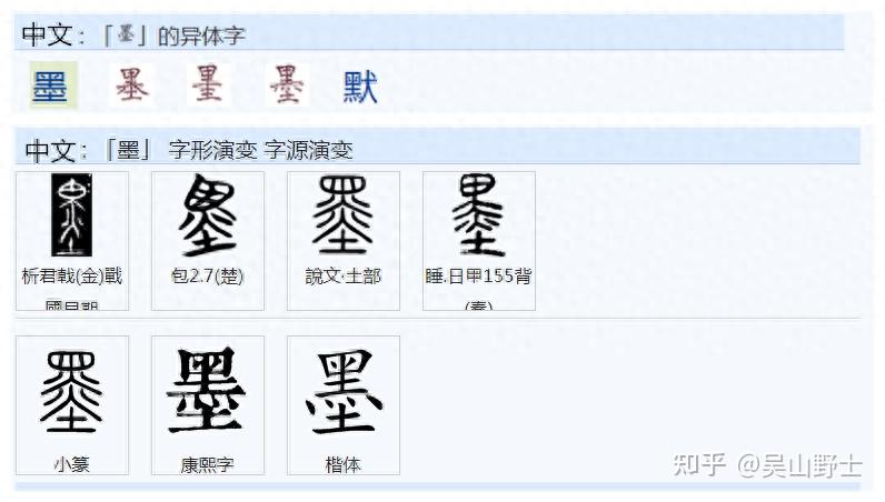 古人是以怎样的构思来构成‘墨’这个字的？ - 知乎