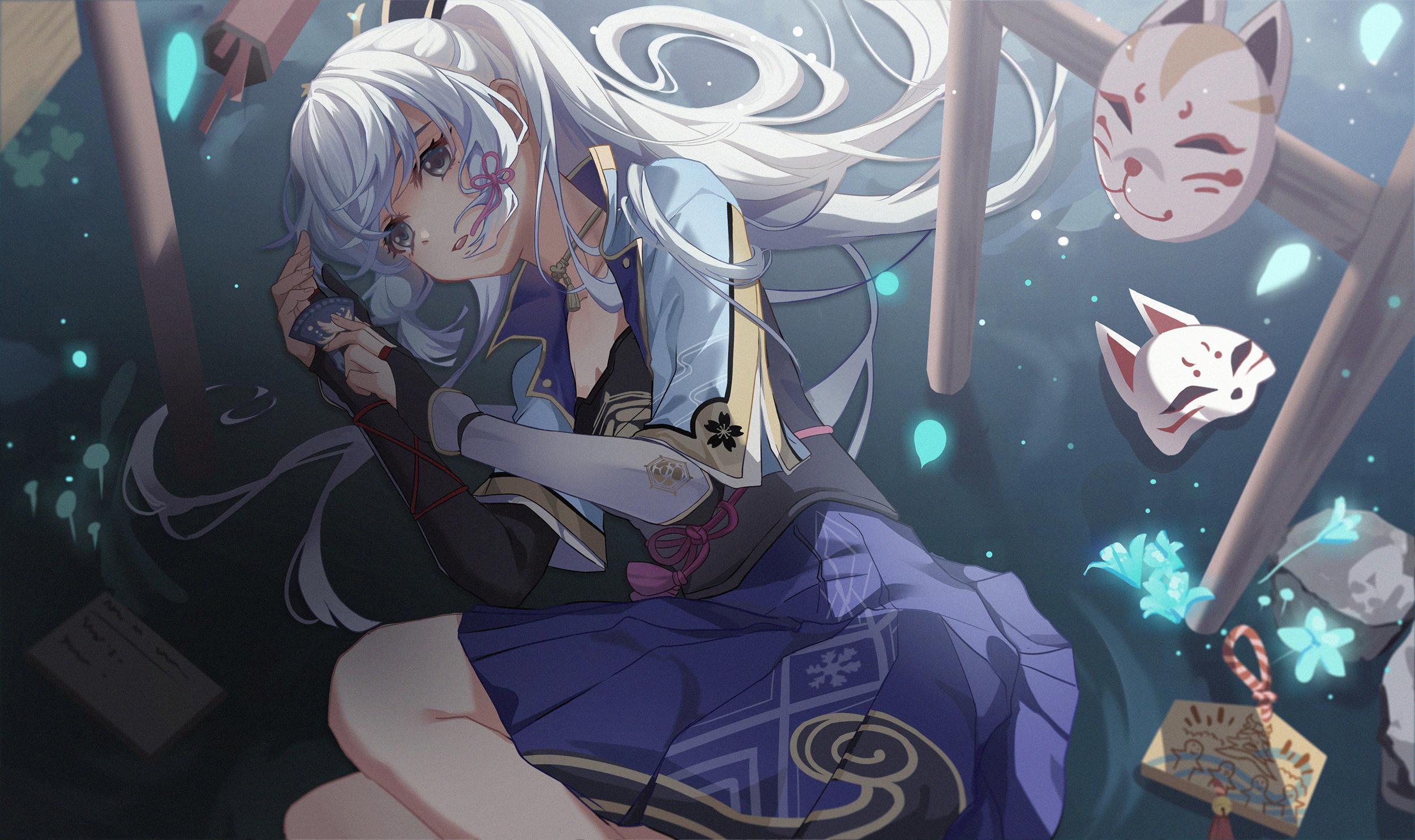 有没有神里绫华的手机和电脑壁纸推荐? - 知乎