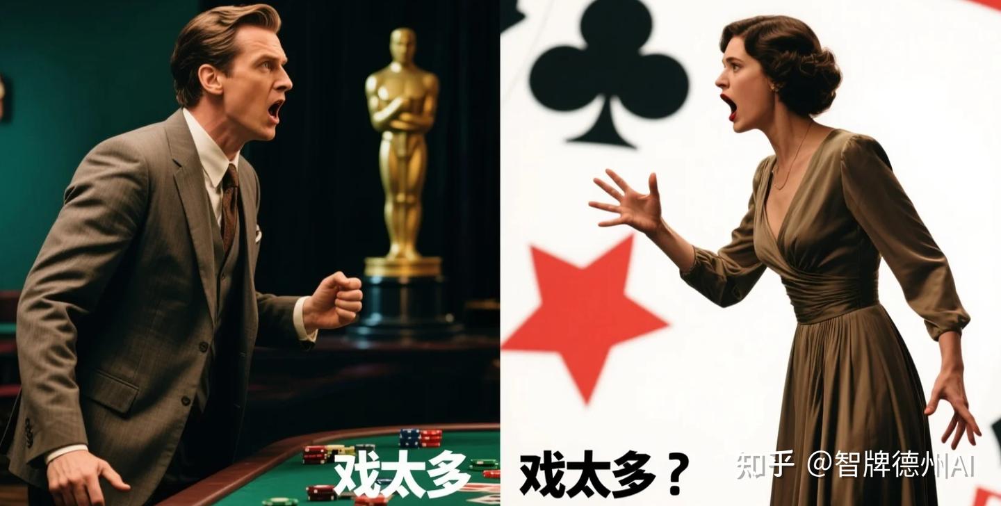 你的德州扑克输在