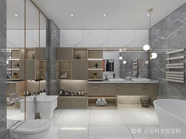 高颜值+多功能型浴室柜应如何设计？ - 知乎