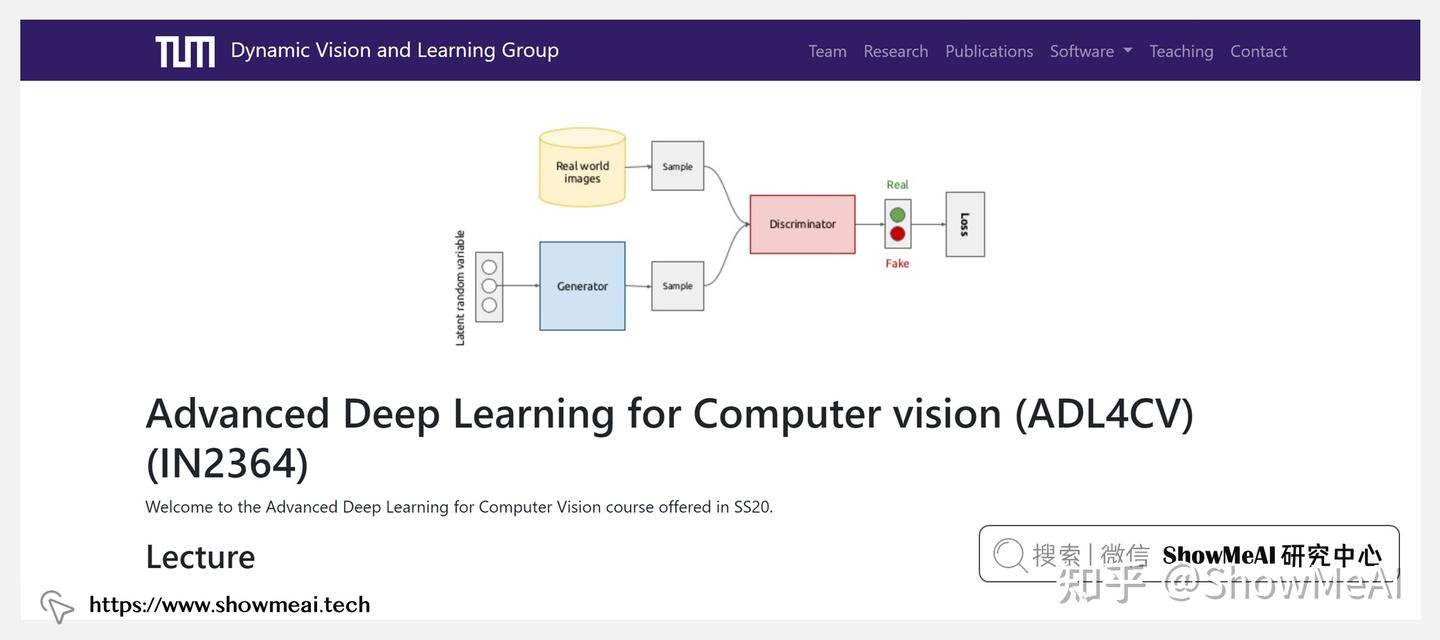 全球名校AI课程库（44）| 慕尼黑工大 · 计算机视觉深度学习进阶课『Advanced Deep Learning for Computer ...