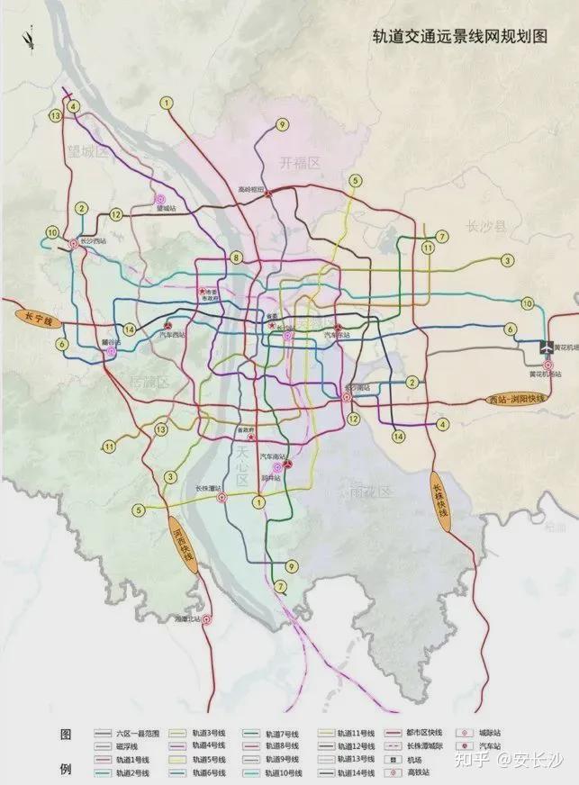 长沙地铁2号线西延线二期什么时候动工具体站点走向有吗