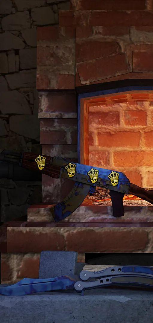 csgo买了把淬火ak,贴什么印花比较好看还不是很贵? - 知乎