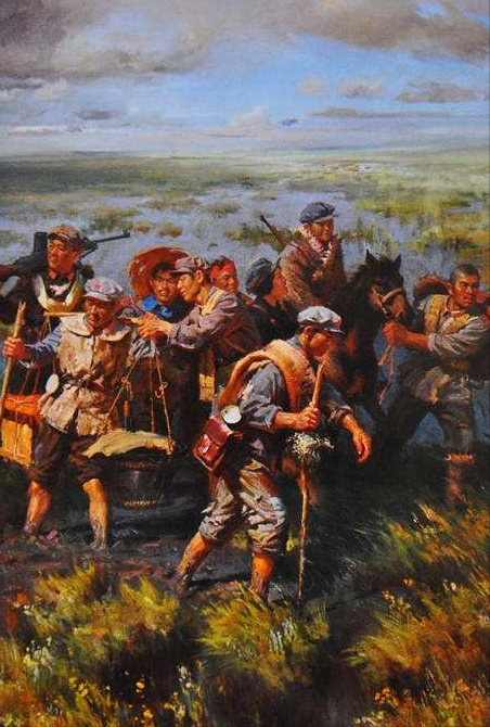 简要说一说红军将士在长征途中都经历了哪些艰难险阻