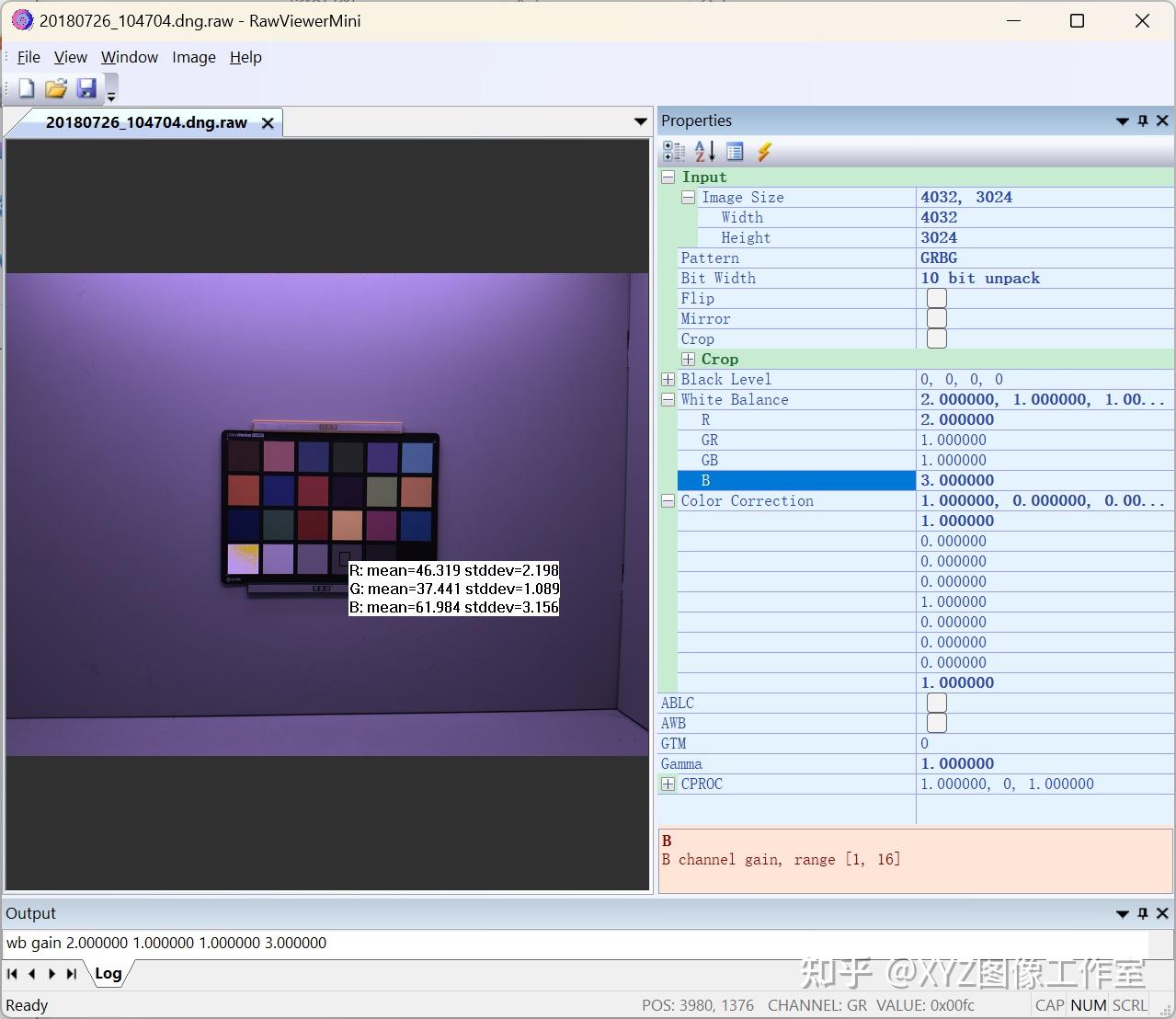 CCM(Color Correction Matrix)笔记-6 基于EMVA 1288分析WB Gain和CCM对图像信噪比的影响 - 知乎
