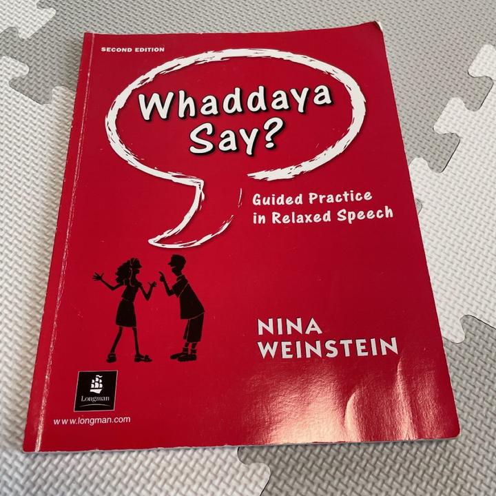 英语口语丨《Whaddaya Say? Guided Practice in Relaxed Speech》 - 知乎