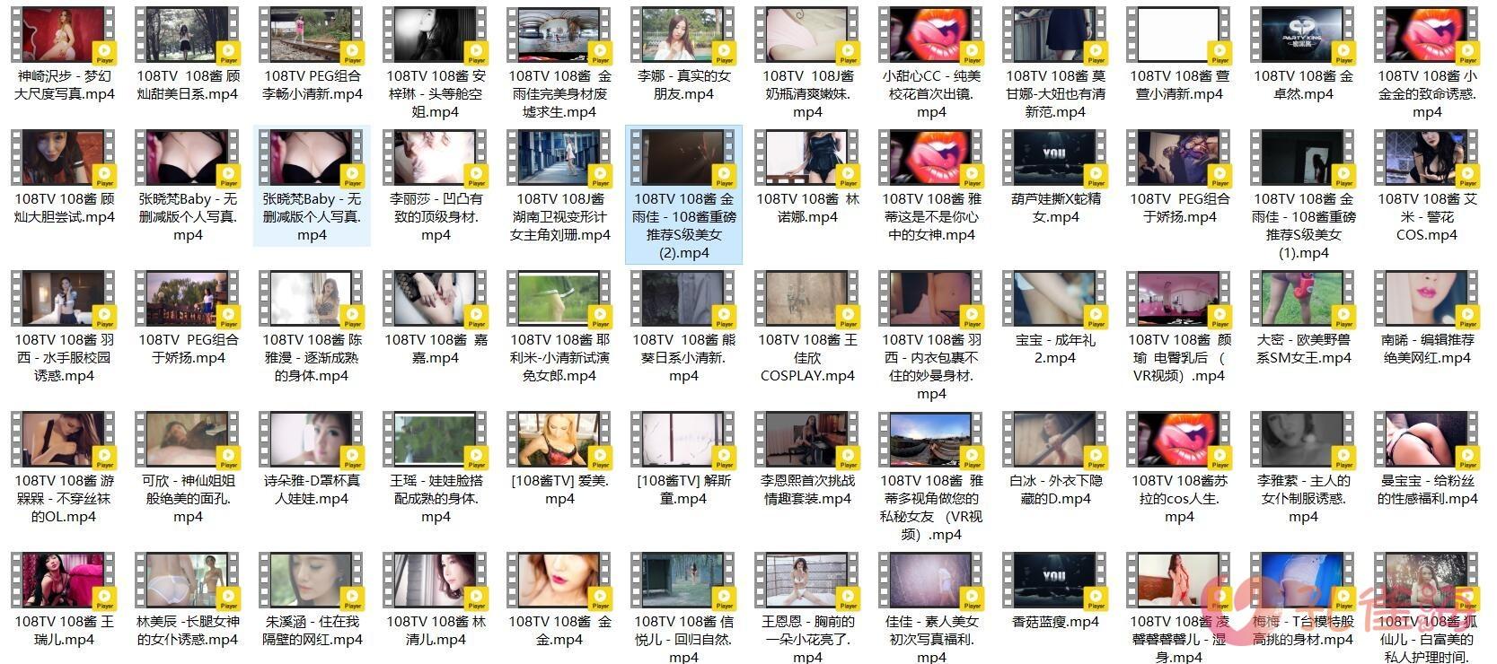 [合集]《108TV酱》视频作品144套120.89G-佳人吧