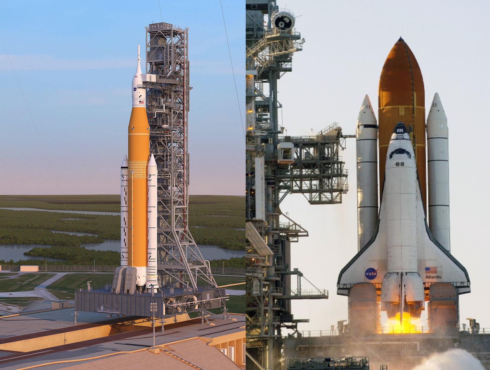 美国sls 登月火箭发射成功,将猎户座载人飞船送往月球轨道,这对人类