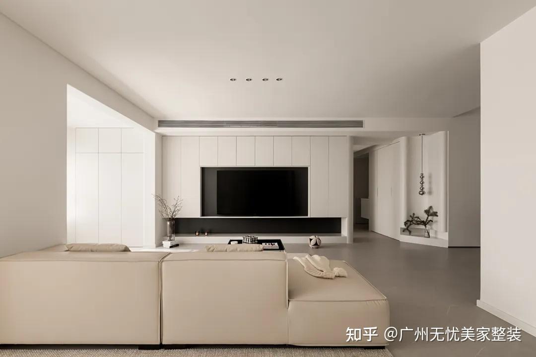 现代极简奶油风居所,藏着生活不期而遇的治愈惊喜 - 知乎