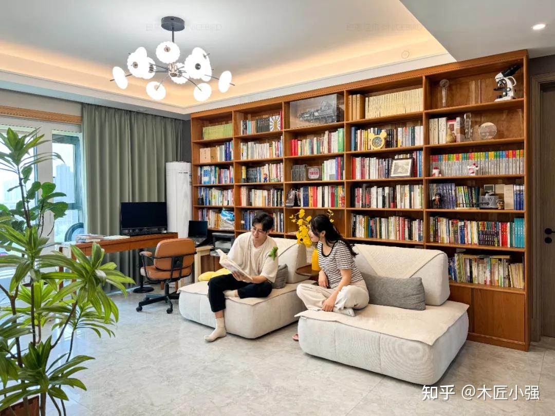 书房式客厅书桌和沙发的摆放如何搭配？ - 知乎