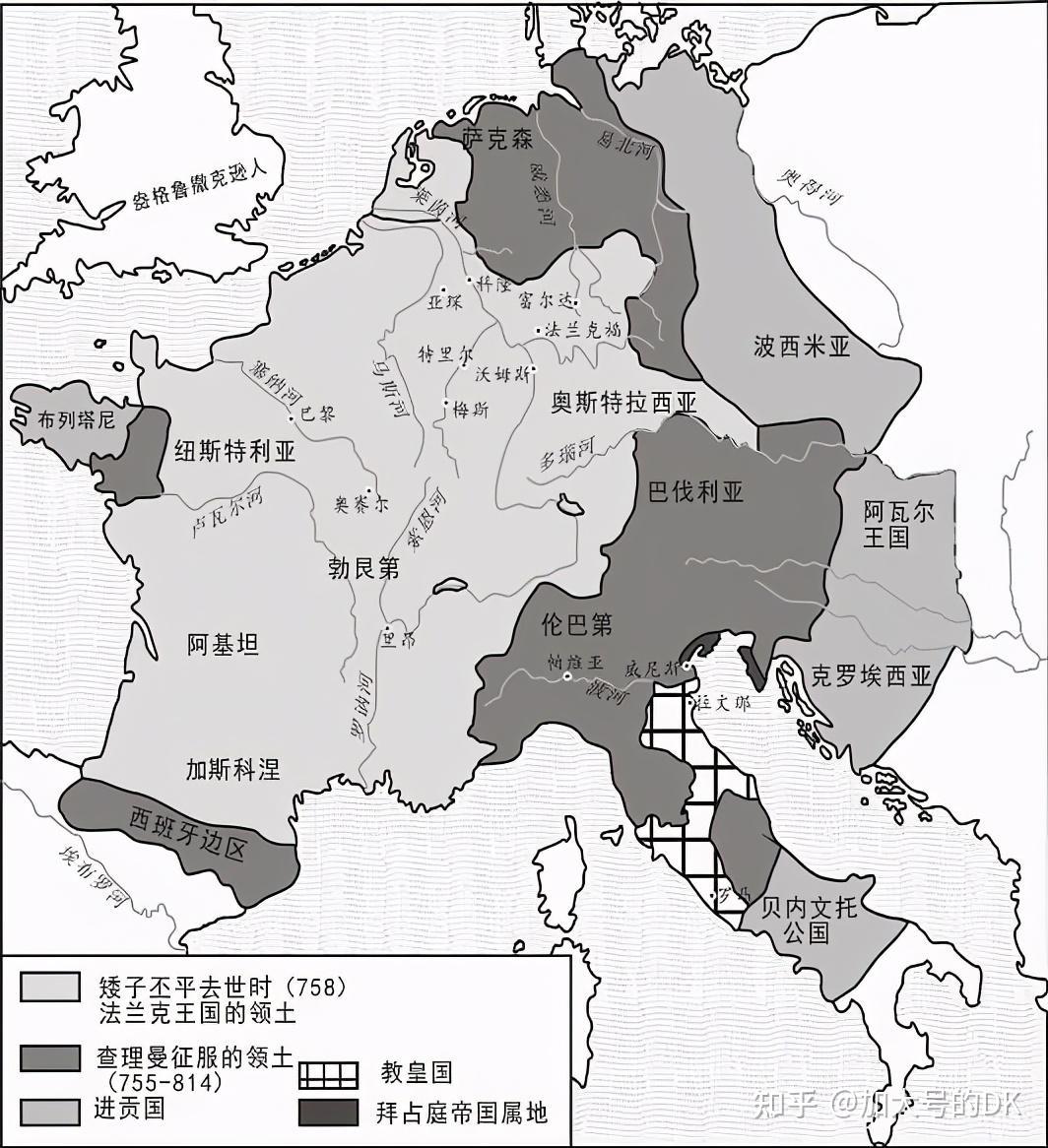 欧洲国家的起点，奠定西欧国家版图的王国，法兰克王国——中世纪简史6 - 知乎