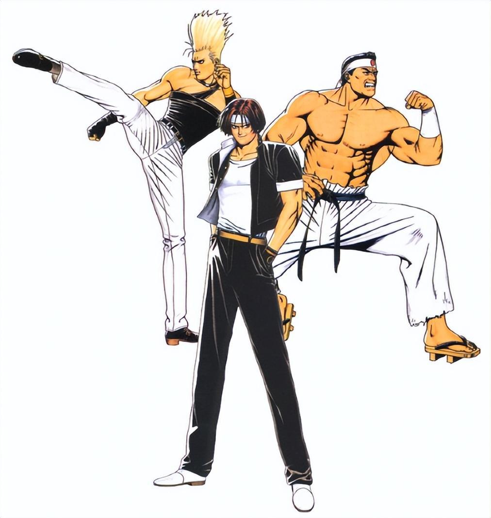 听说《拳皇95》和《拳皇97》本来要出场的美国队被人抢了出场券,到底