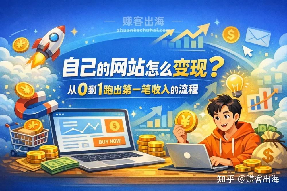 自己的网站怎么变现?从0到1跑出第一笔收入的流程 - 知乎