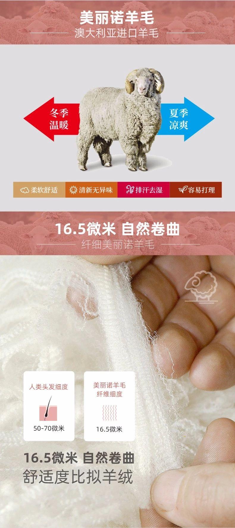 16.5微米顶级美丽诺羊毛织造,舒适度比拟羊绒,还能机洗快干,它将使您冬季旅行和运动更温暖。 - 知乎