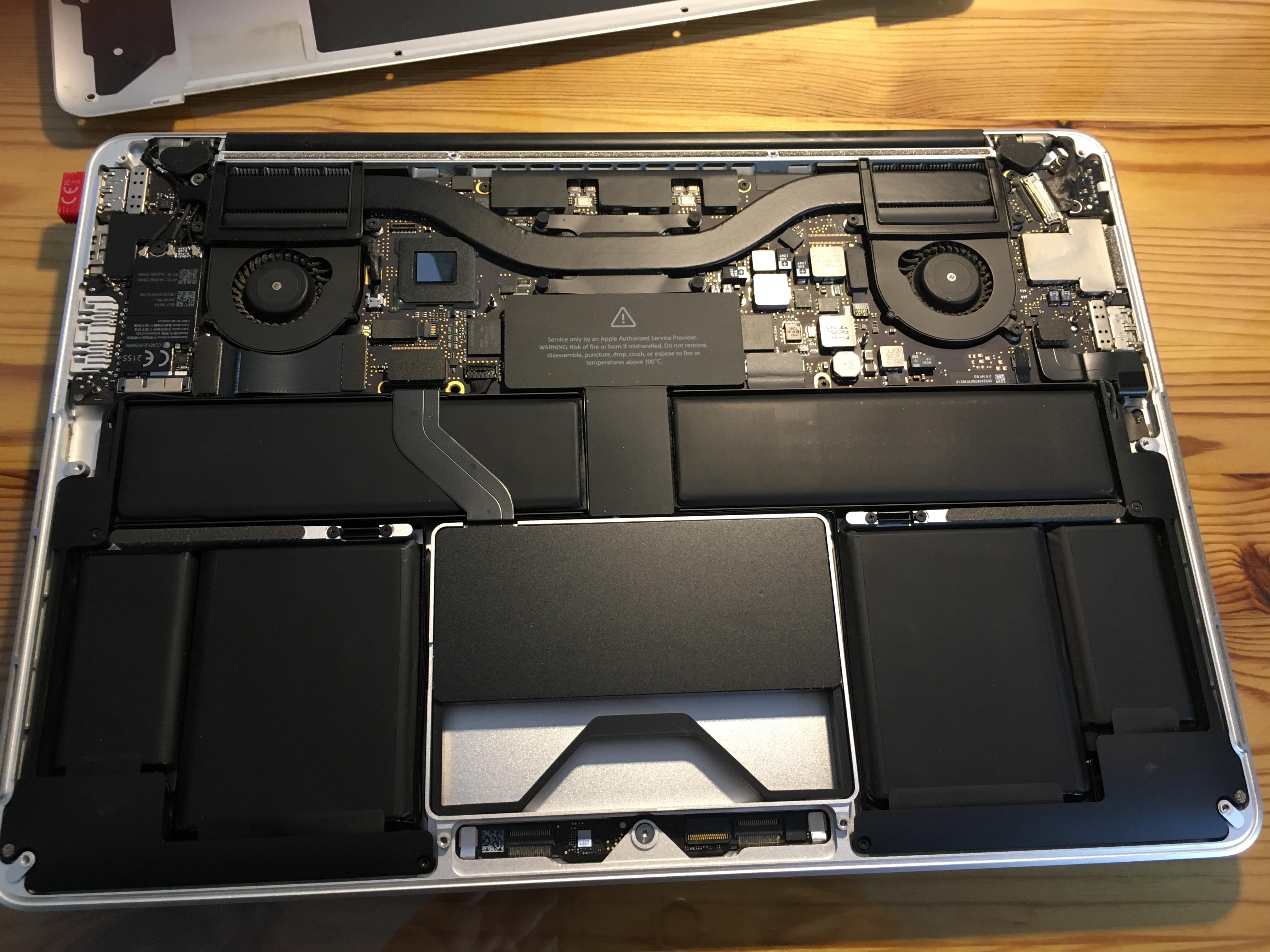 MacBook Pro (Retina, 13-inch, Late 2012) A1425，换电池记录，供大家