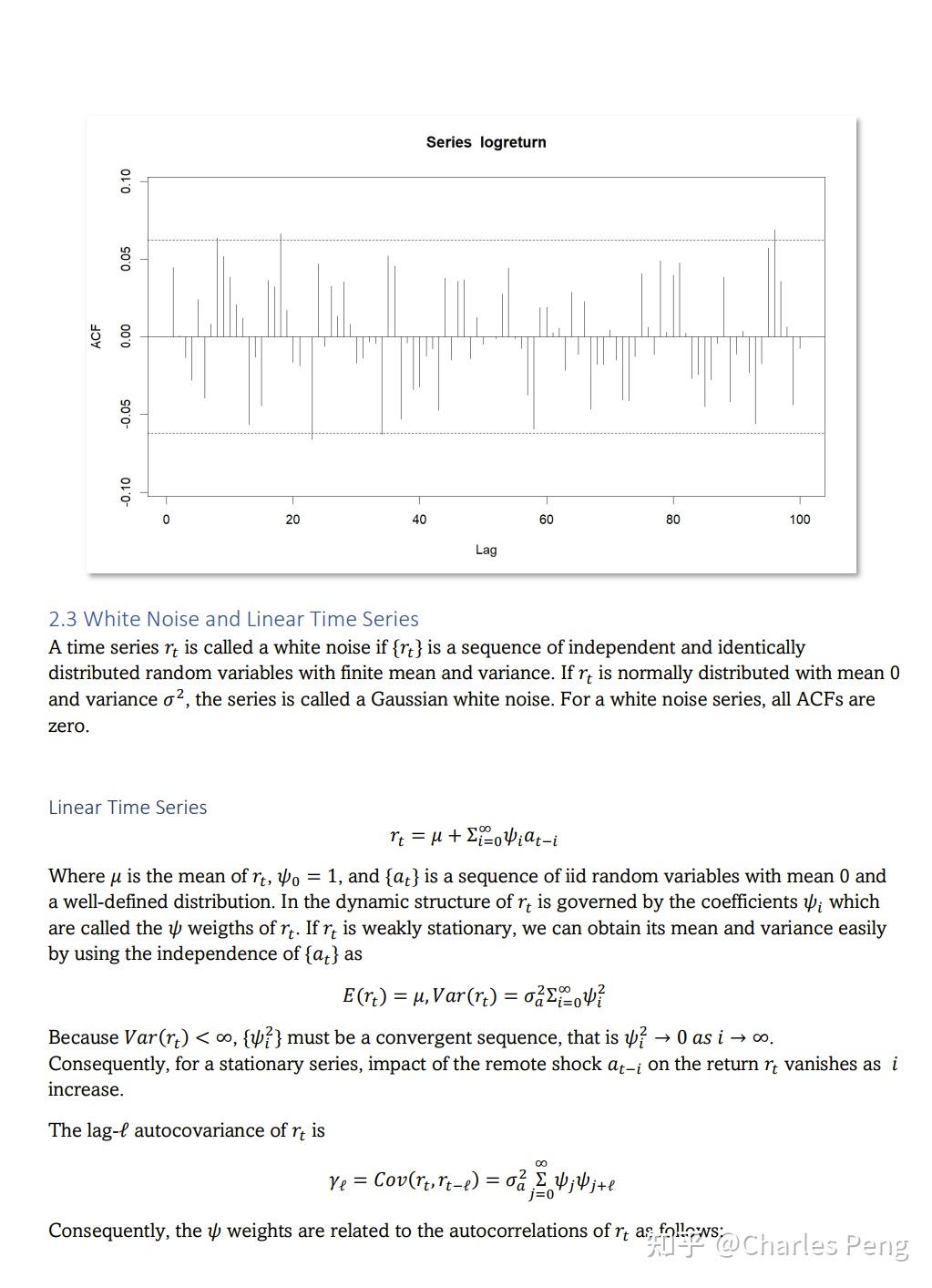 Ffe Time Series Analysis of Financial Time Series (一) - 知乎