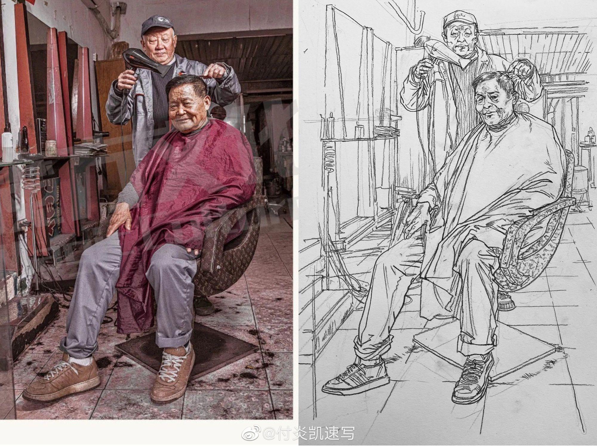 还有两个月联考线性速写画成这样需要怎么练