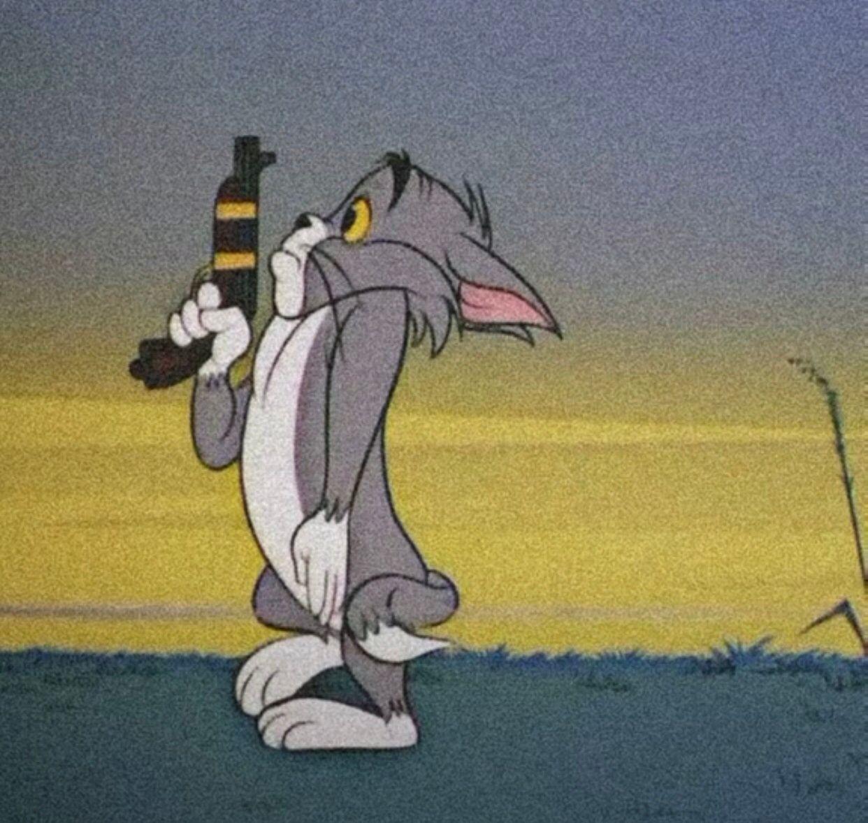 这猫和老鼠是情侣头像吗?