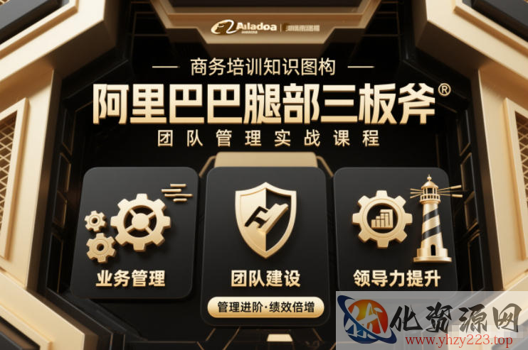 团队管理必学课程系列，阿里巴巴“腿部三板斧”