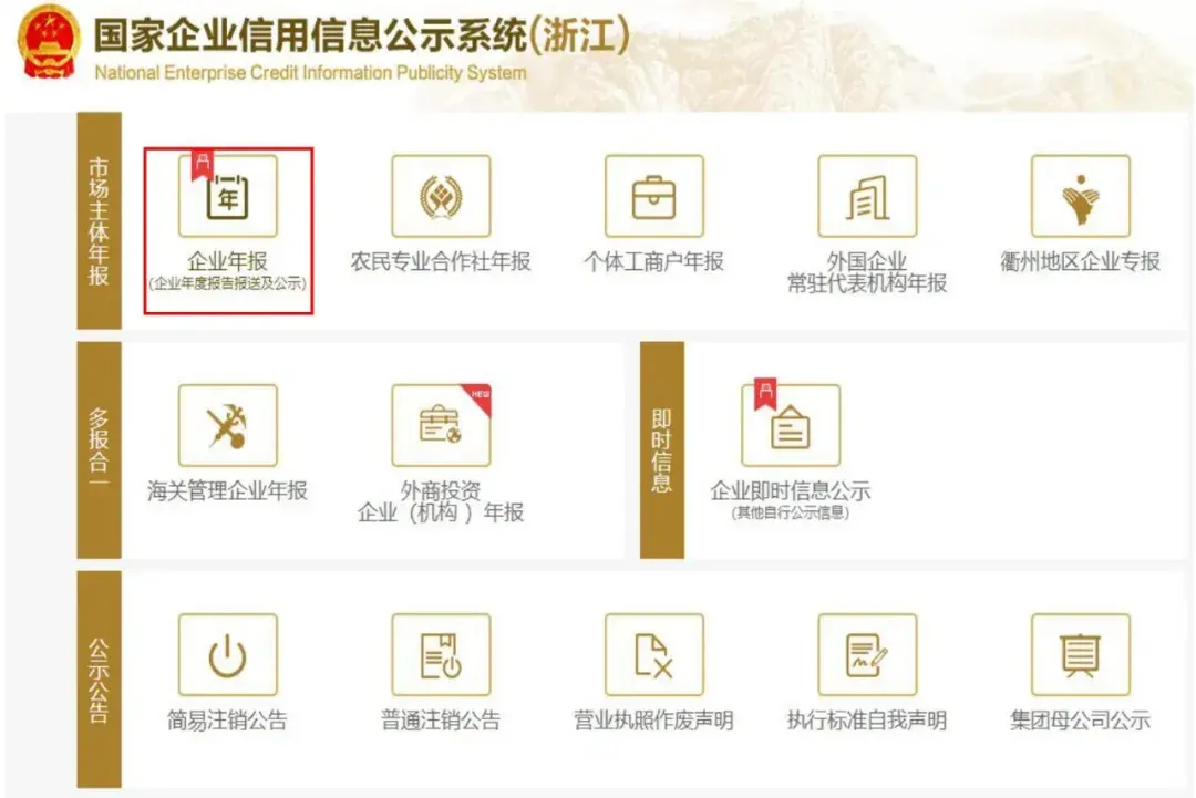 企业年度报告操作手册指南 - 知乎