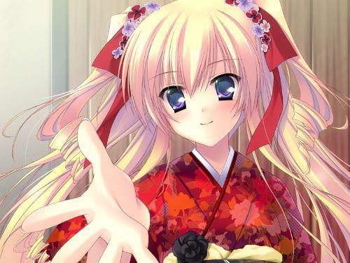 是否有动漫人物向你伸手的图片? - 知乎