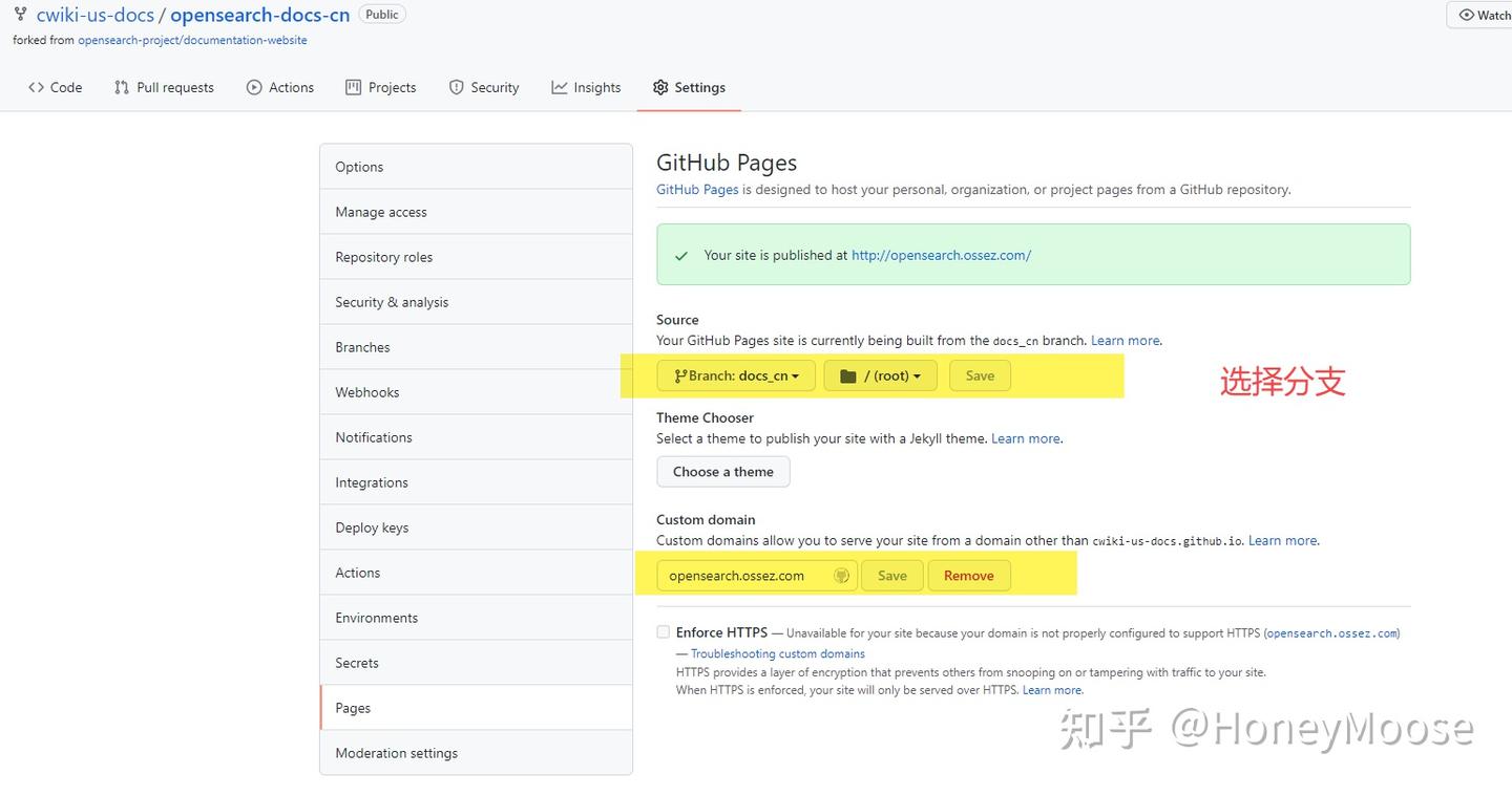 OpenSearch 文档如何部署到 GitHub Page 中 - 知乎