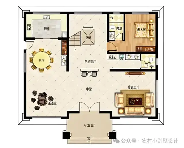 带电梯+复试客厅+三层新中式别墅，18套三层新中式带电梯自建房 - 知乎