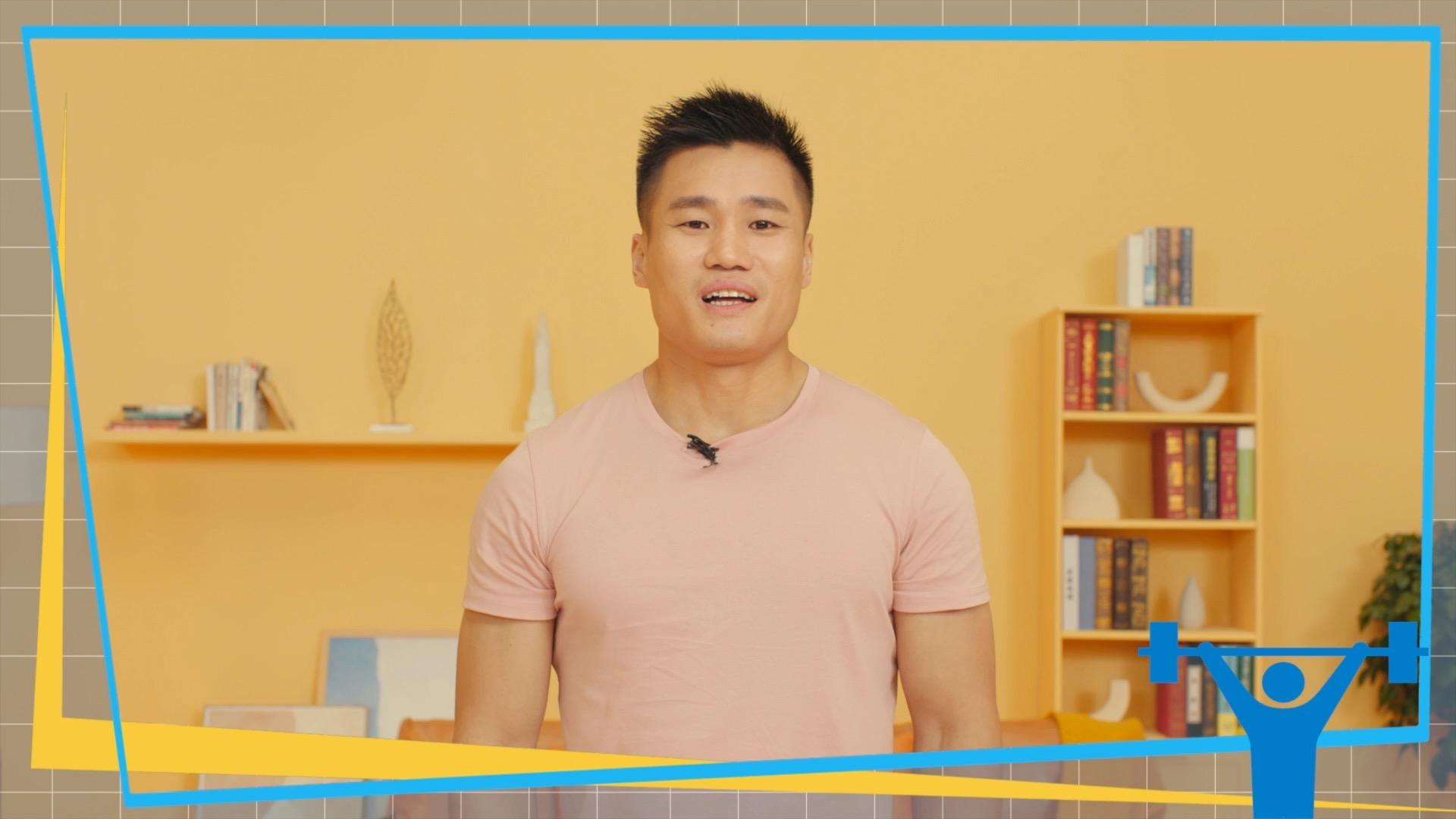 吕小军职场健身操之背部训练