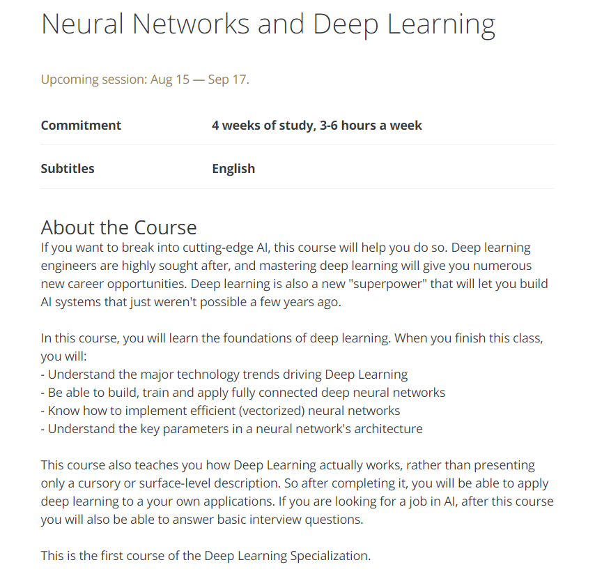 Deep Learning Specialization - 知乎