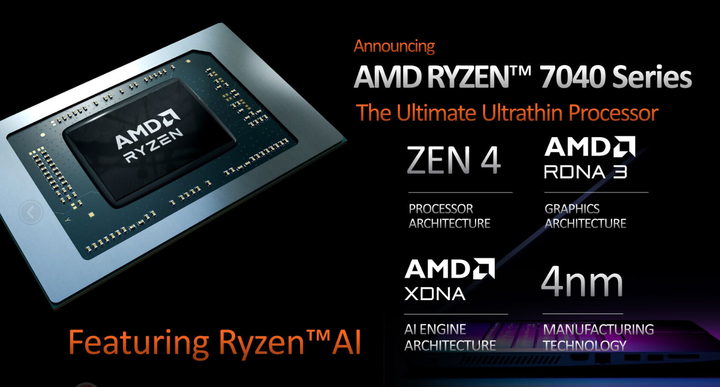 AMD宣布推出Ryzen 7040“Phoenix Point”移动处理器 - 知乎