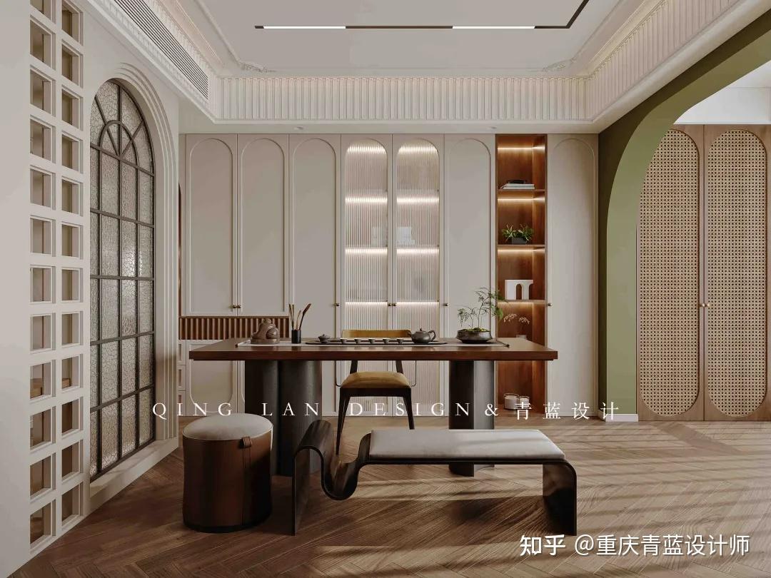 美到哭泣的114㎡法式中古风,一个精致又有烟火气的家 - 知乎