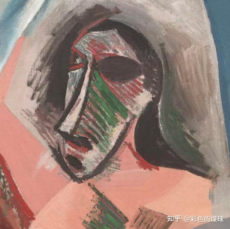 毕加索的《亚维农少女》面部处理，究竟借鉴了刚果雕刻还是伊比利亚原始艺术？ - 知乎
