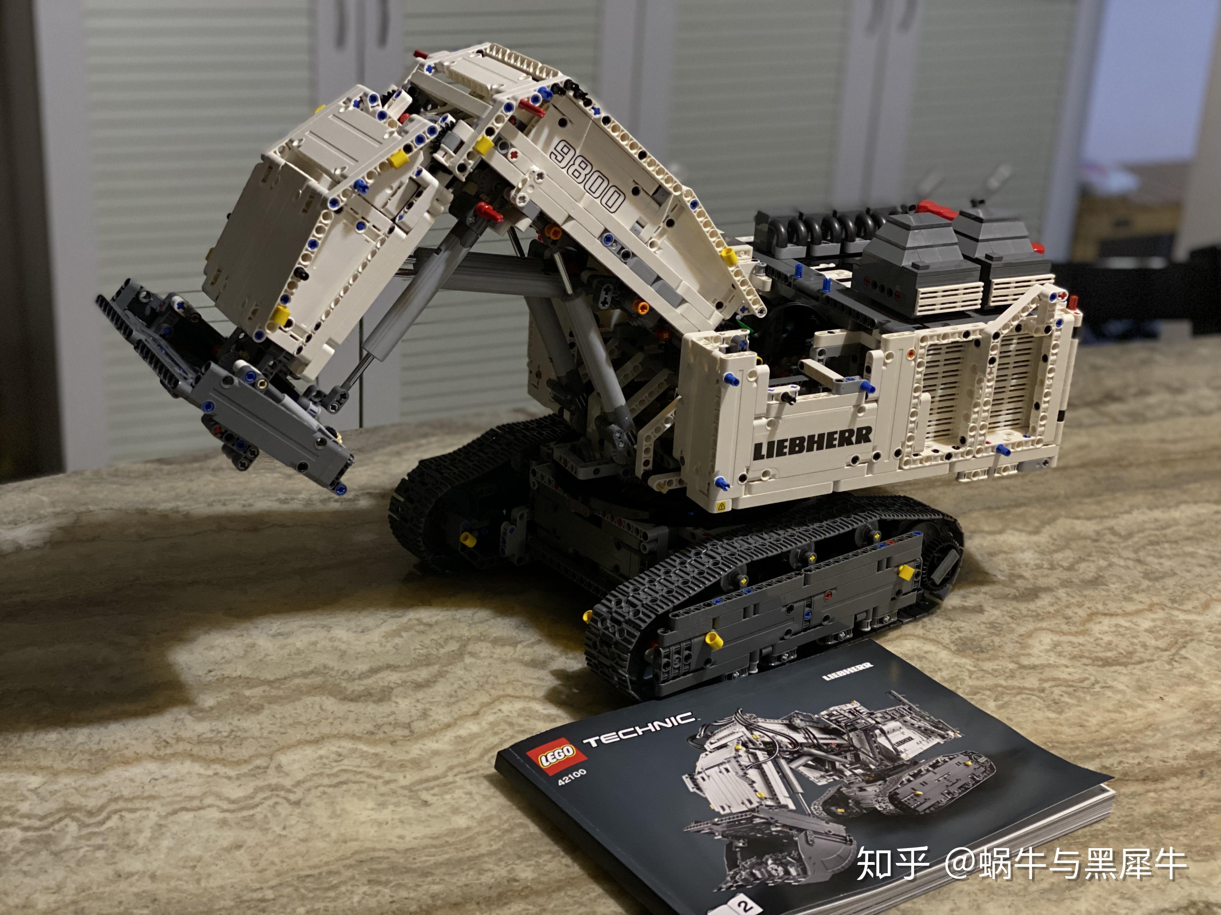 磨叽了几个月的lego(乐高)42100利勃海尔R9800评测 - 知乎