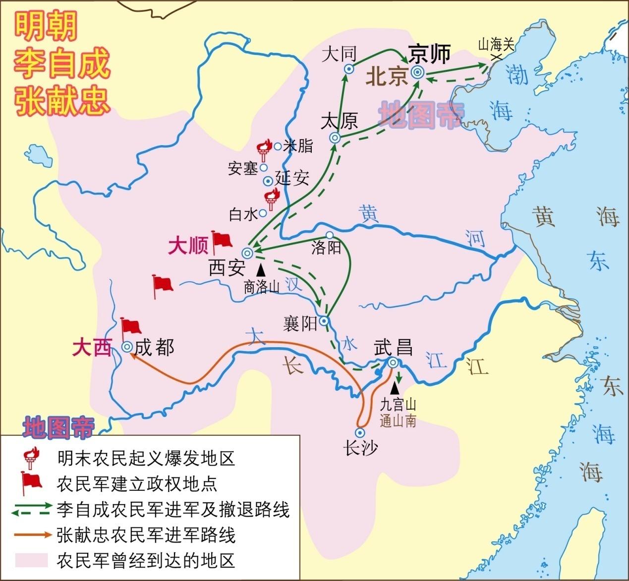 地图上的明朝（12幅地图） - 知乎