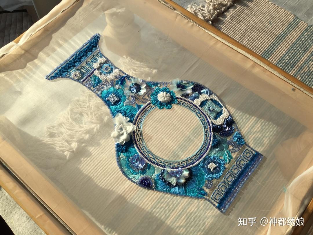 珠绣里的绝美中国风，这高级感我慕了！ - 知乎