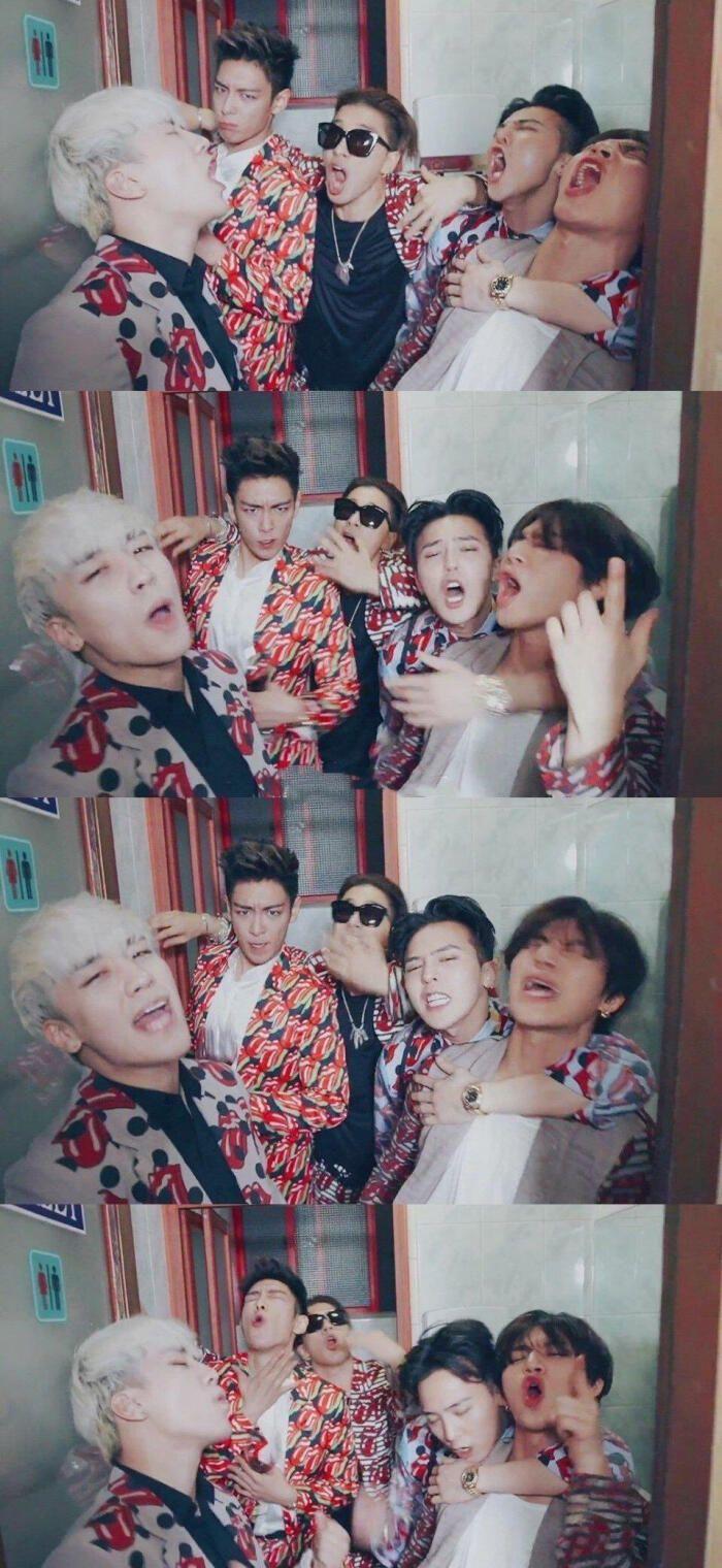 我想问一下大家谁有bigbang的一张合照啊