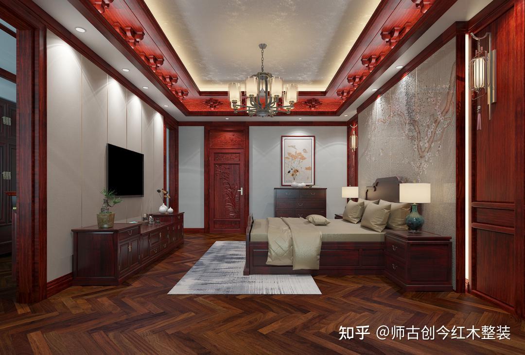 别墅红木整装，将空间赋予了层次感与深意 - 知乎