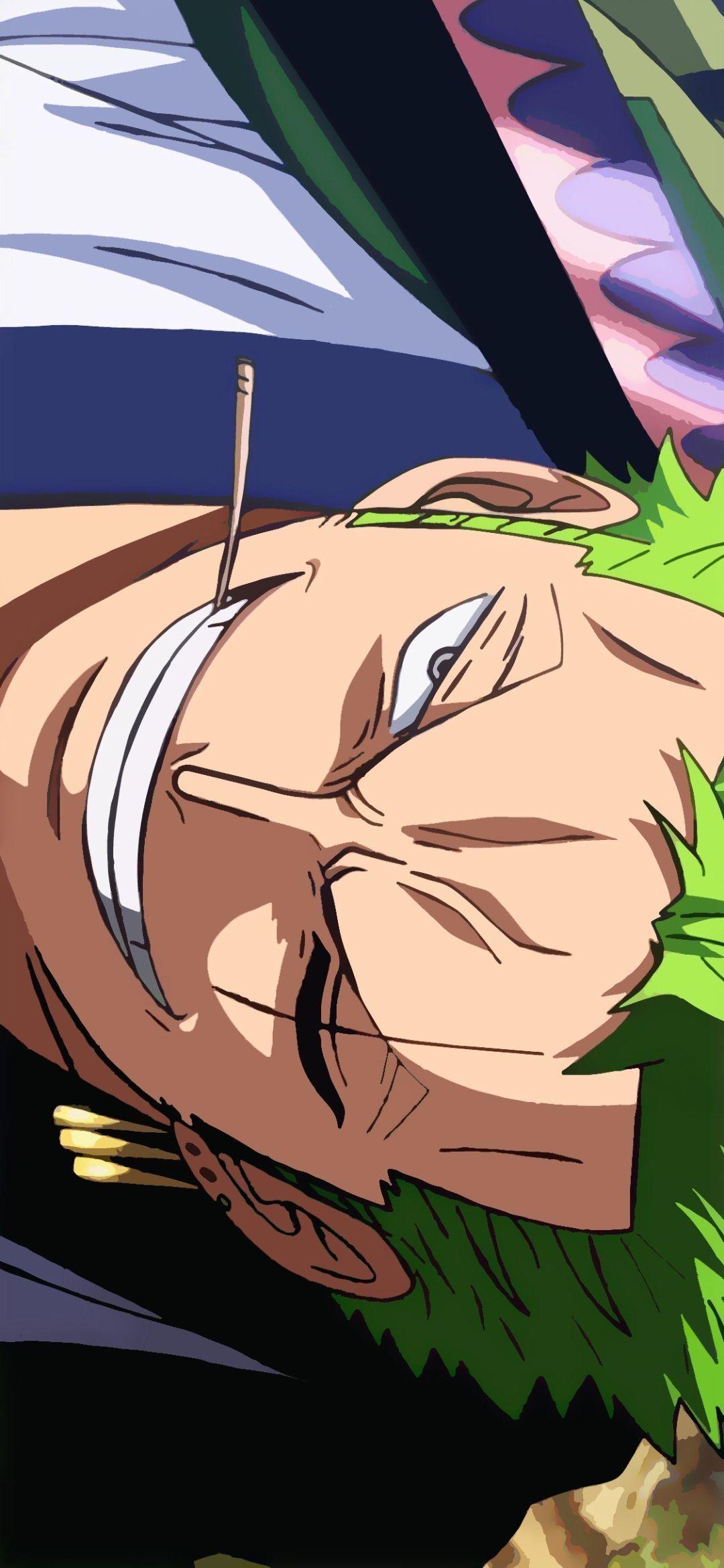 有索隆的全面屏壁纸吗?