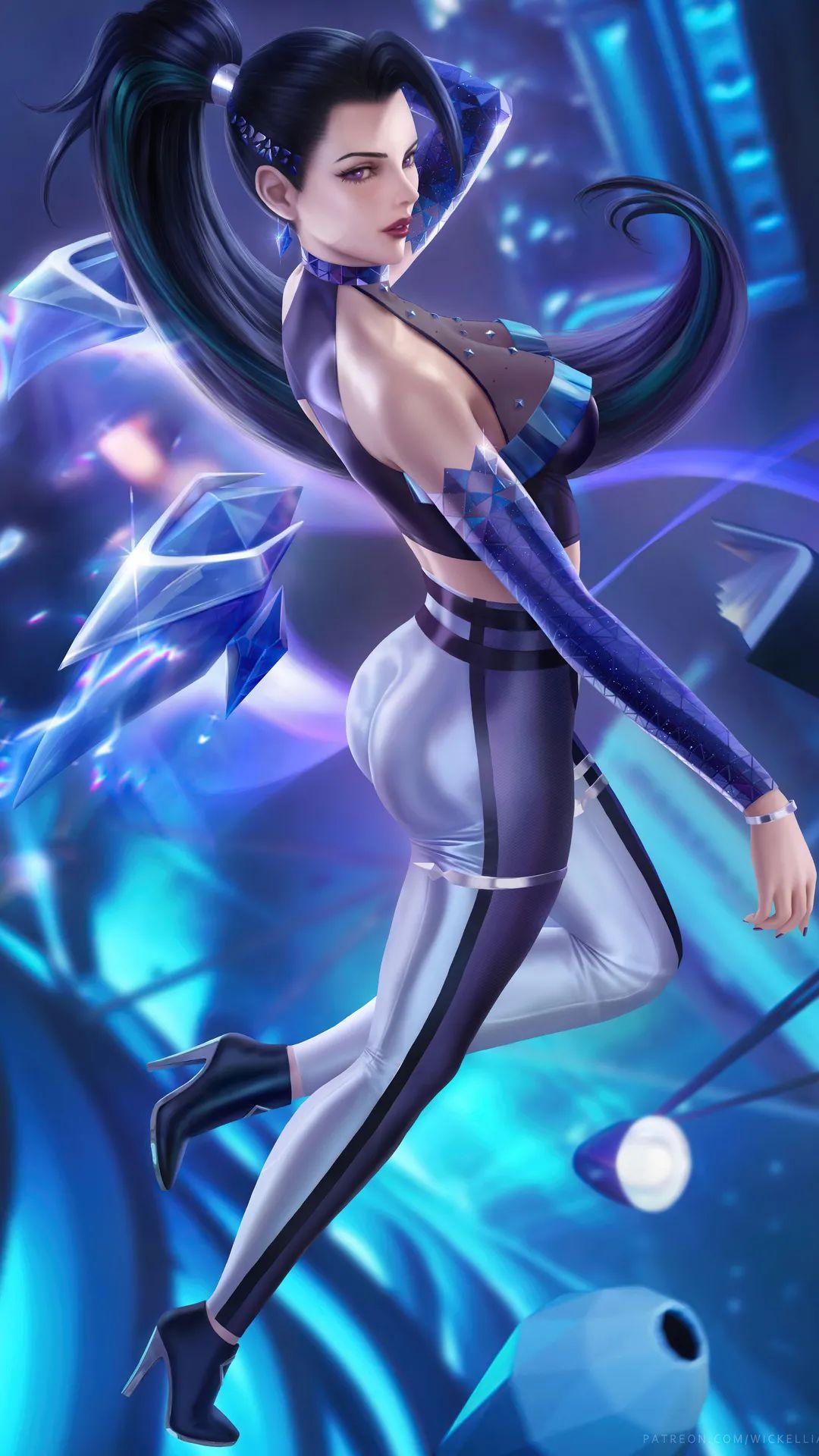 有哪些好看的《英雄联盟》卡莎的壁纸? - 知乎