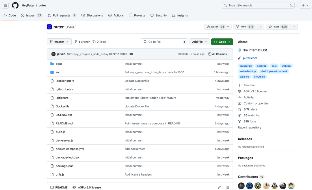 10k star，运行在浏览器中的开源桌面操作系统，迅速登顶 GitHub - 知乎