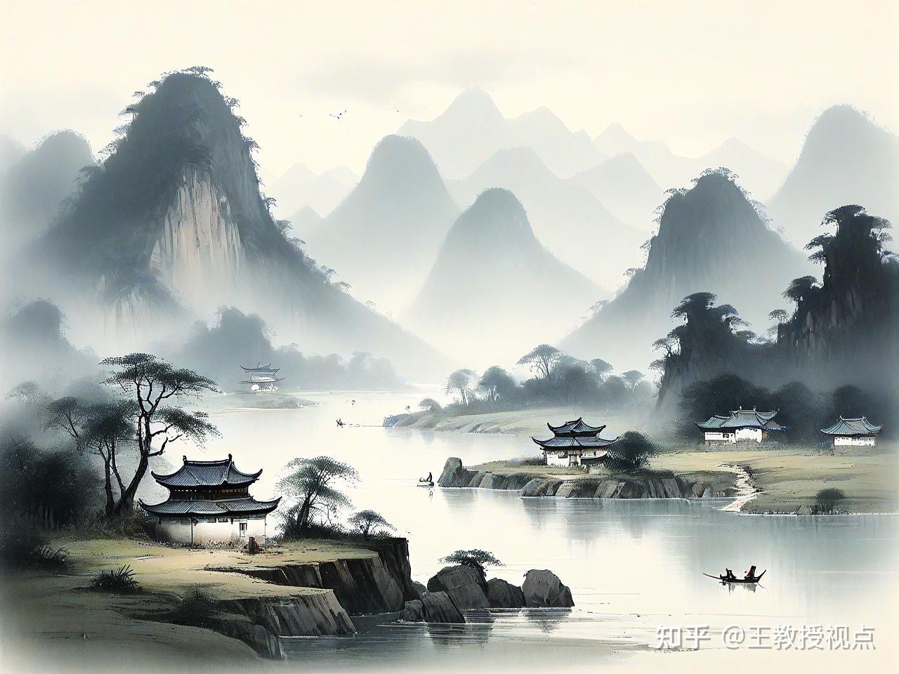 深入探索：如何全面欣赏与理解中国山水画的艺术精髓 - 知乎