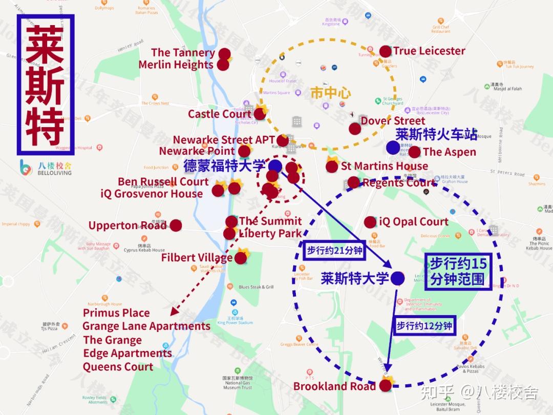 德蒙福特大学地图图片