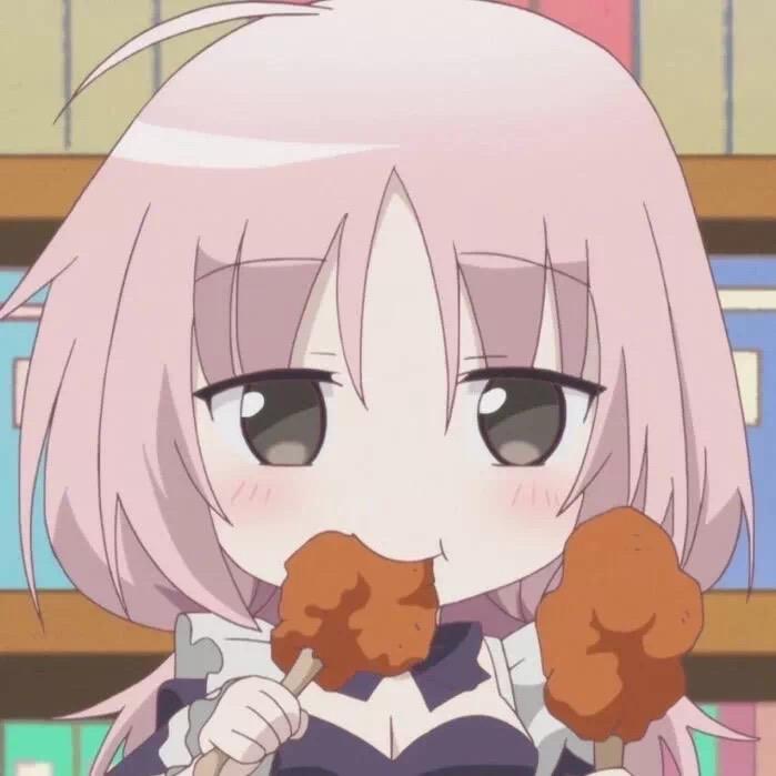 有哪些憨憨的动漫女头像