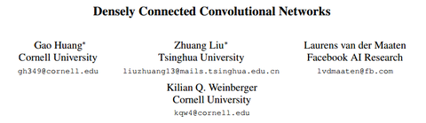 DenseNet——Densely Connected Convolutional Networks - 知乎