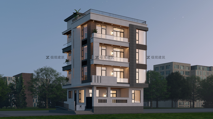 广东佛山丨四层现代风格自建别墅 - 知乎