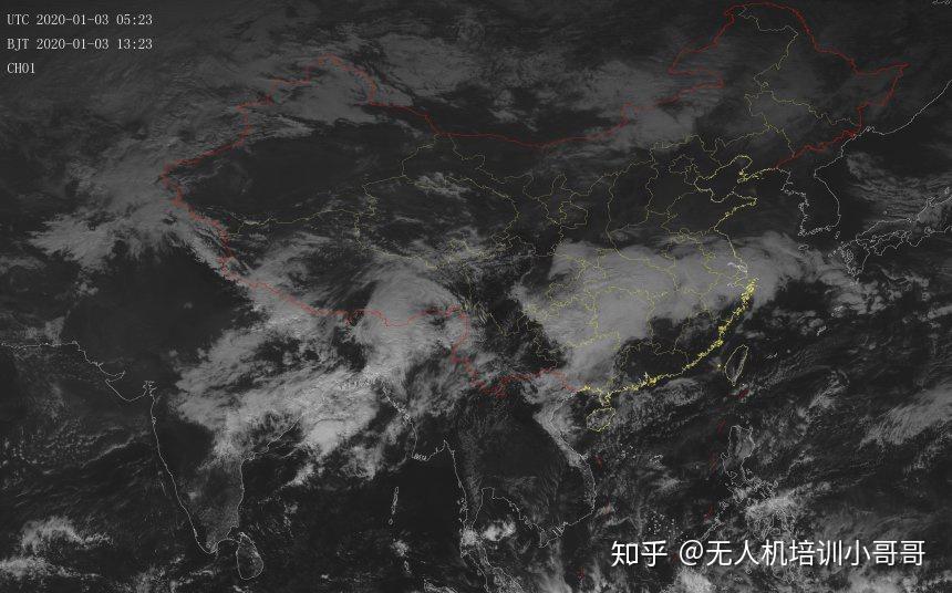卫星云图的种类 - 知乎