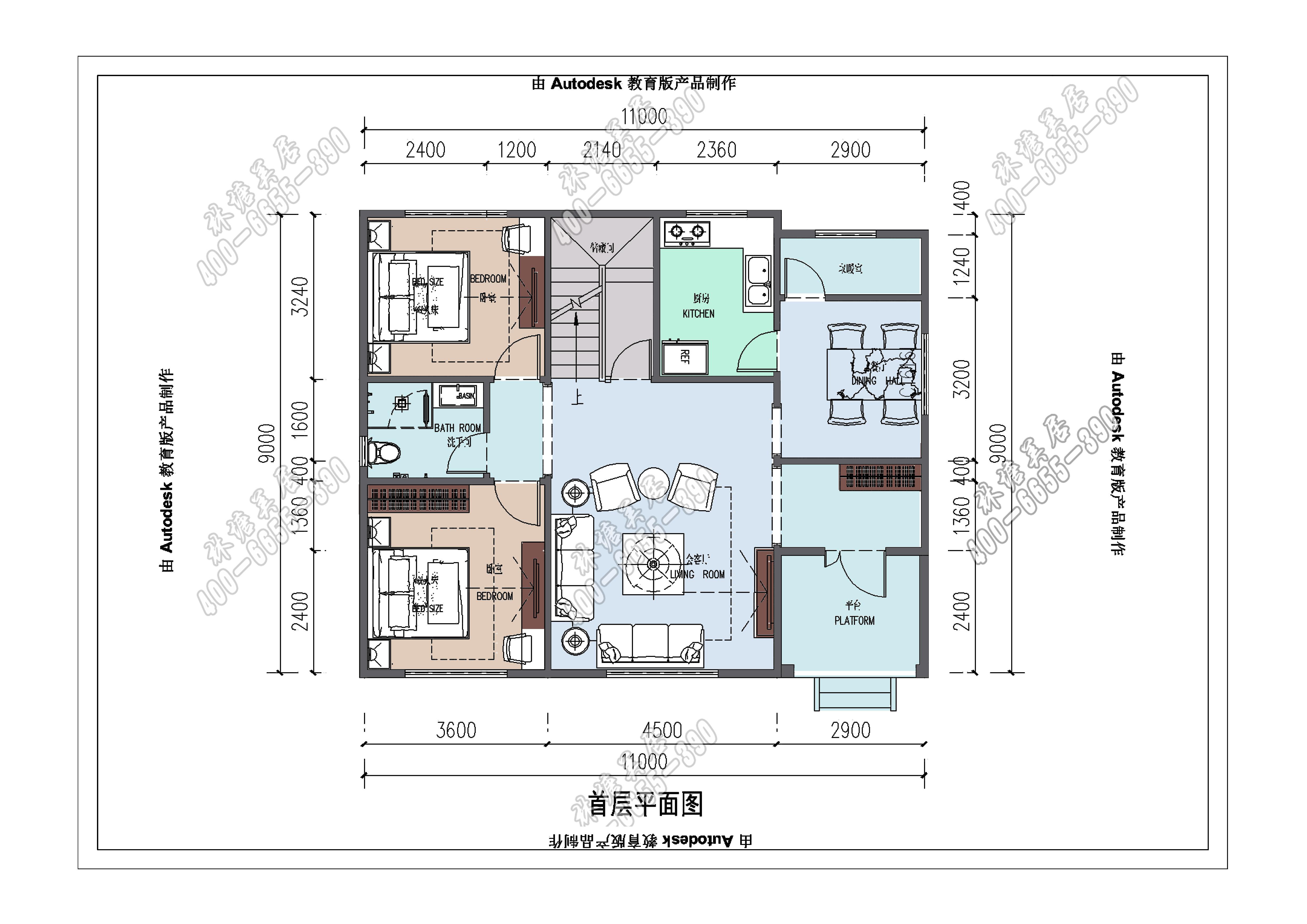 农村宅基地想自建房尺寸是14米14米带个小院想问下大家有什么好的建议