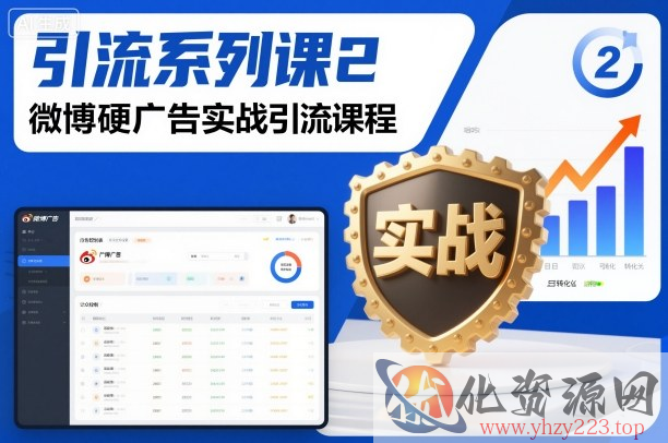 引流系列课2，微博硬广告实战引流课程